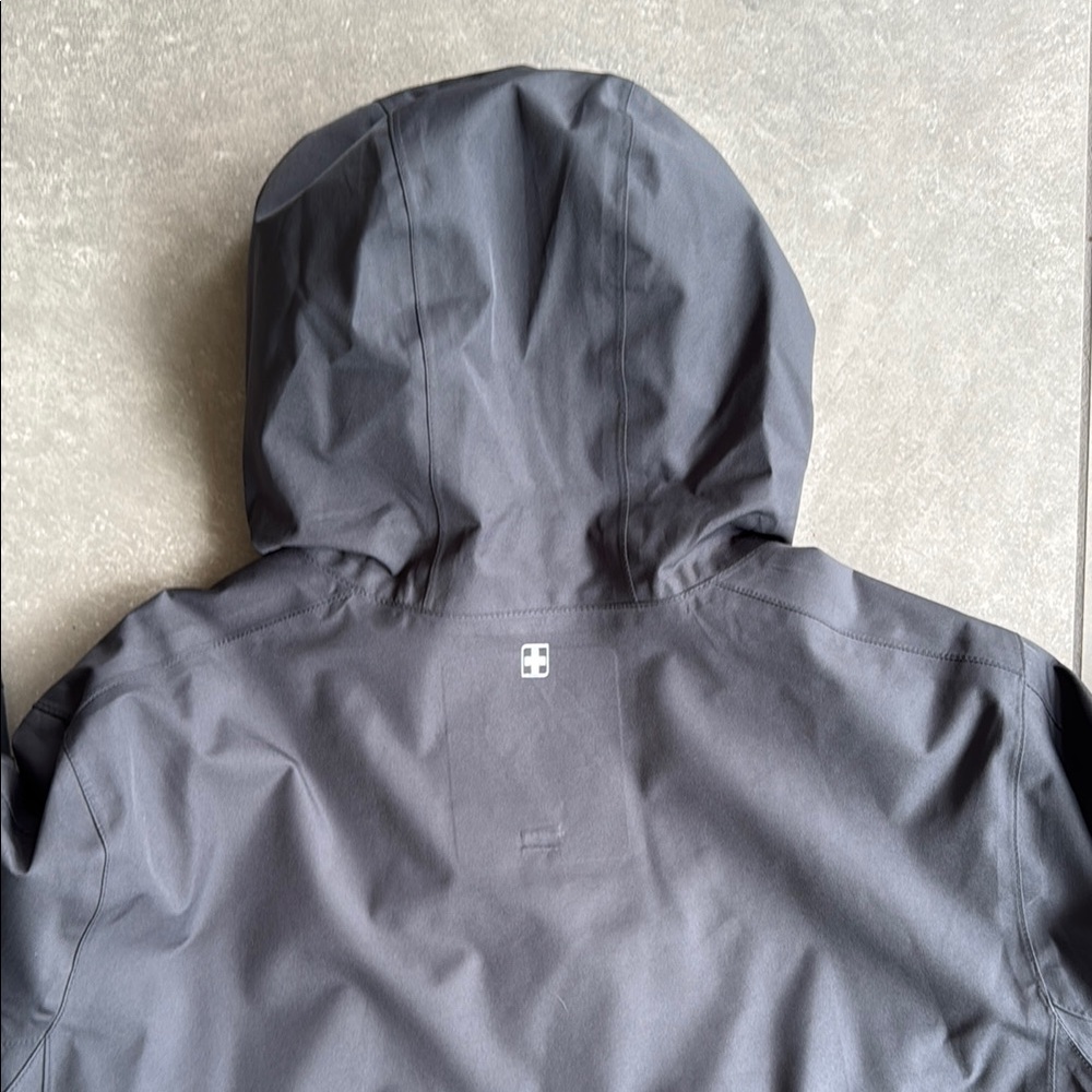 Swiss Tech Men’s Rain Jacket Large Grey - Picture 5 of 6